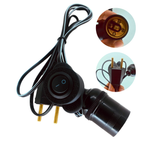 Cabo rabicho para luminária ou abajur de 1,5m