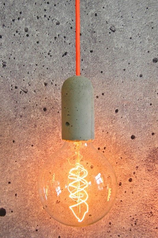 Suporte soquete em concreto E27