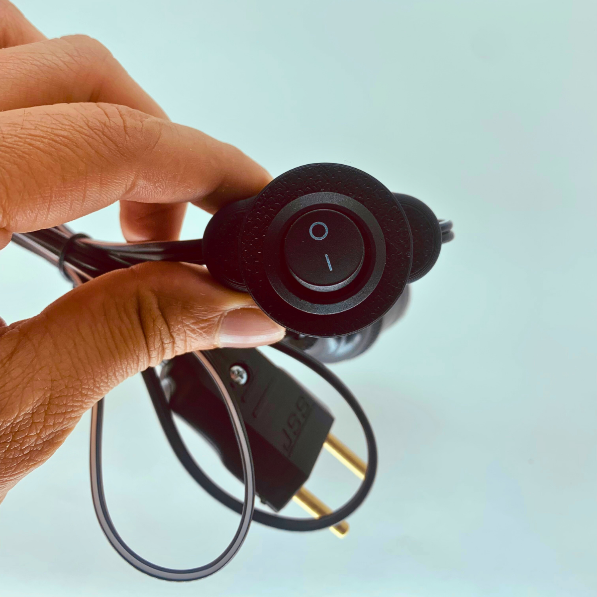 Cabo rabicho para luminária ou abajur de 1,5m