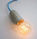 Suporte soquete em concreto E27